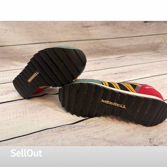 Merrell Women's Alpine Sneaker Multicolor Size 7 Trail Hiking Shoes Adventure - Picture 6 of 7